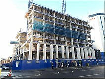 SE2934 : New building on Woodhouse Lane by Stephen Craven