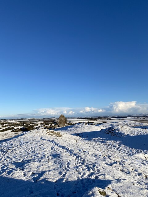 View from Smailholm Trig Point