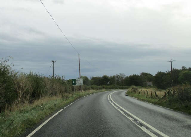 Approaching  Ford  and  Etal  junction  on  A697