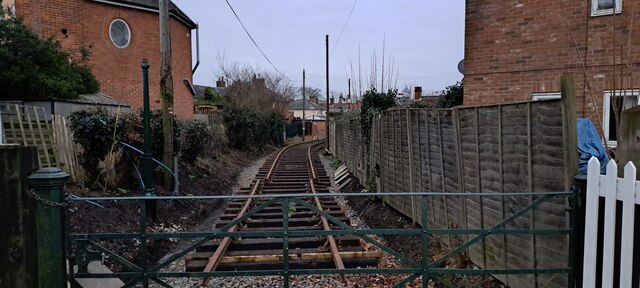 Leiston Works Railway, under restoration