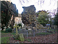 Church of St. Mary de Haura, Shoreham - fragment of original west end