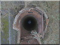 Looking down a large Brick Hole