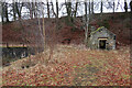 NY9841 : Derelict building at site of Stanhope Lead Mine by Andrew Curtis
