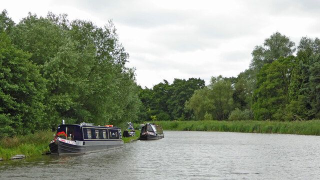 The Broad Water near Tixall in Staffordshire