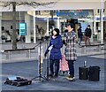 Busking in Broadmead