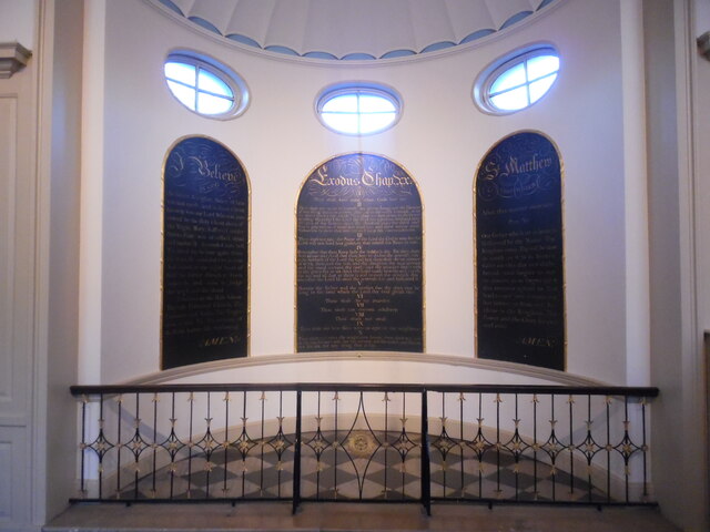 Three Religious Panels in the Geffrye Almshouse Chapel