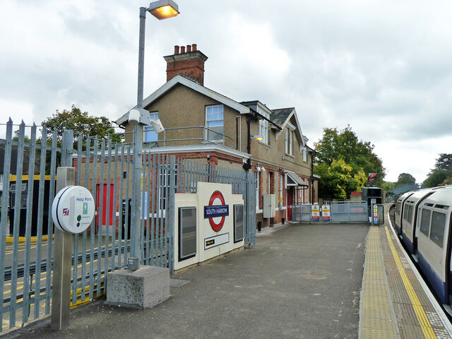 Old station building, South Harrow eastbound platform