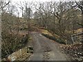 End of the public road in Glen Luss