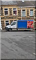 Tesco home delivery van, Lucas Street, Newport