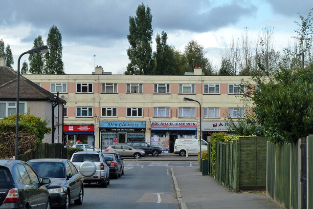 Shops on Station Parade, Northolt Road