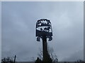 Village sign for Old Wives Lees