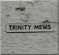 Trinity Mews sign