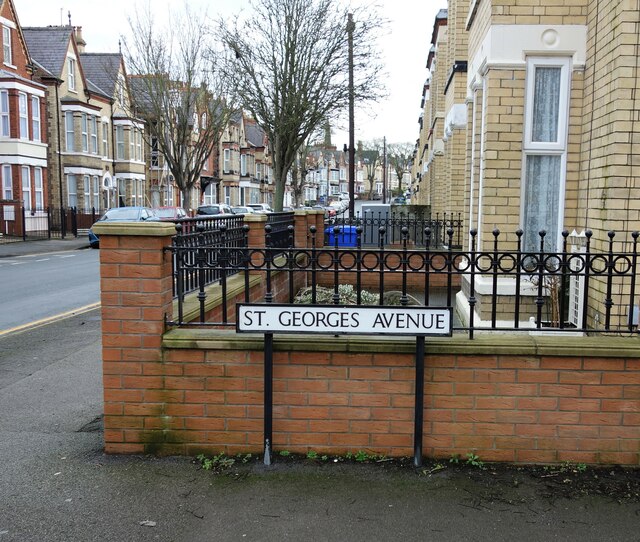 St George's Avenue sign
