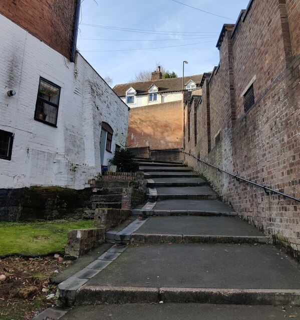 Friars Loade Steps at Bridgnorth