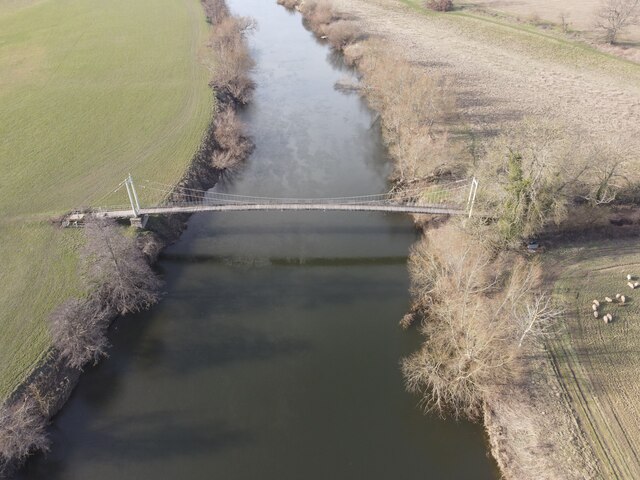 Sellack - Foot Bridge over the Wye