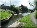 SO9989 : Low water in the pound between Locks 6 and 5 by Christine Johnstone