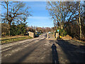 Exit from Little Trees Cemetery, Crawley