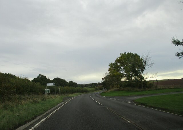 Roseden  Crossing  on  A697  southbound