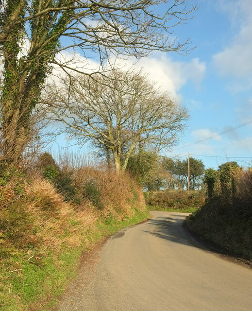 Lane at Preston Farm © Derek Harper :: Geograph Britain and Ireland