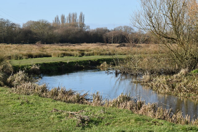 River Colne on Staines Moor
