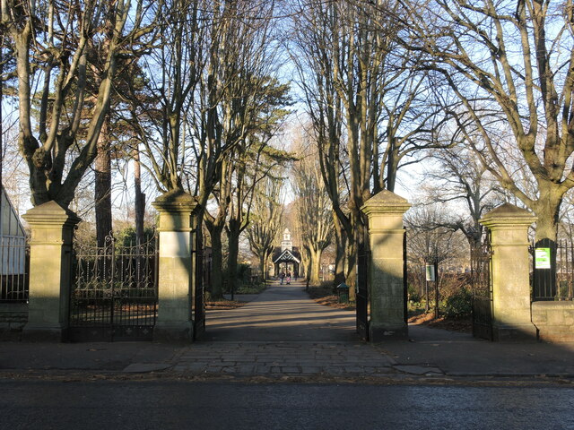 Main entrance gates to Page Park
