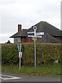 Signpost at Little Harriot