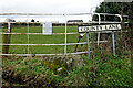 Unusual gravestone near Codsall, Staffordshire