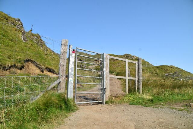 Gate en route to the Old Man of Storr