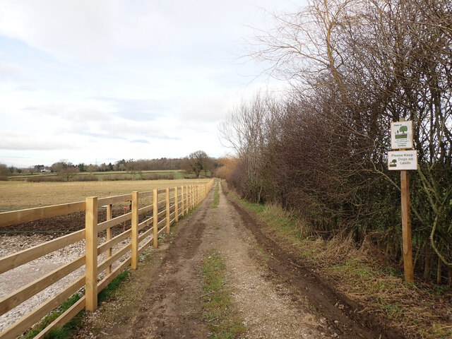 The track from Longlands Farm to Bilton Lane, Harrogate