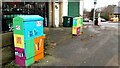 Colourful Utility Cabinets, Otley Road, Bradford