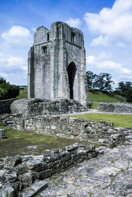West tower at Shap Abbey