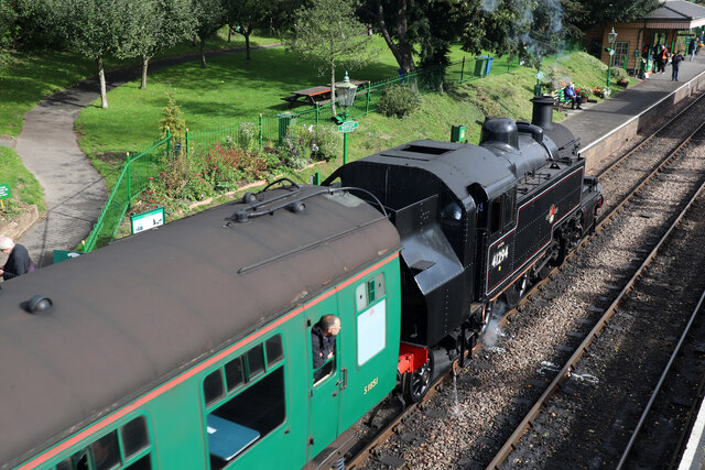 No. 41294 arriving at Ropley Station