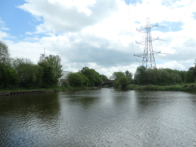 Northern Titford Pool And The Portway... © Christine Johnstone ...