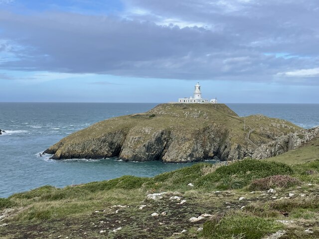 Ynys Meicel and Strumble Head Lighthouse