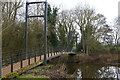 SJ5510 : Footbridge over the River Tern, Attingham Park by Christopher Hilton