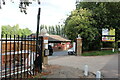 The entrance to Kings Langley FC on Hemel Hempstead Road