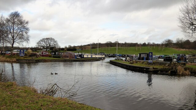 Entrance to Reedley Marina © Kevin Waterhouse :: Geograph Britain and ...