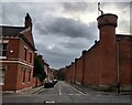 The walls of Leicester Prison