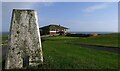 Triangulation pillar, Gunsgreenhill, Berwickshire