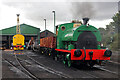 SU6332 : Kilmersdon and a steam crane in the yard at Ropley by Chris Allen