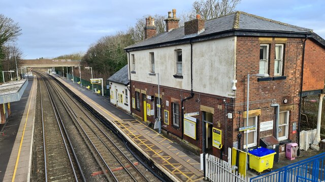 Hightown Railway Station, Sefton - Area Information, Map, Walks And More