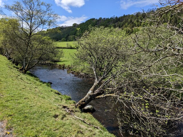 The Afon Conwy below Pennant