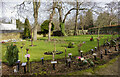 NZ2560 : Garden with memorials at Gateshead Crematorium by Trevor Littlewood