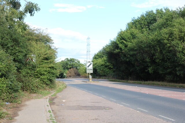 Hemel  Hempstead Road crossing the M1