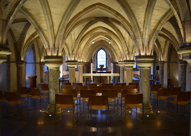 Rochester - Cathedral - Crypt © Rob Farrow :: Geograph Britain and Ireland