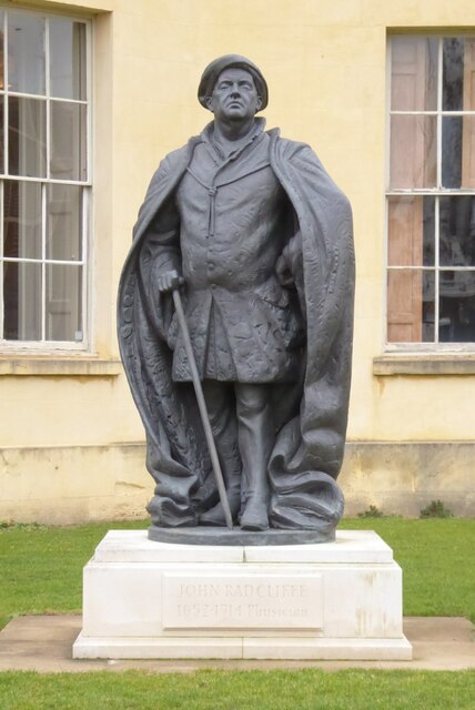 Statue of Dr John Radcliffe