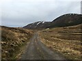 Gravel road towards Bruar Lodge