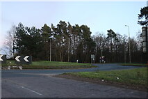 SP4500 : Tubney Wood Roundabout near Appleton by David Howard
