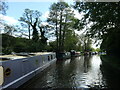 Moored narrowboats, Staffs & Worcs canal