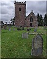 West side of the village church, Kingstone, Herefordshire